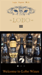 Mobile Screenshot of lobowines.com